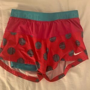 Nike Pro Running Shorts with built in spandex shorts
